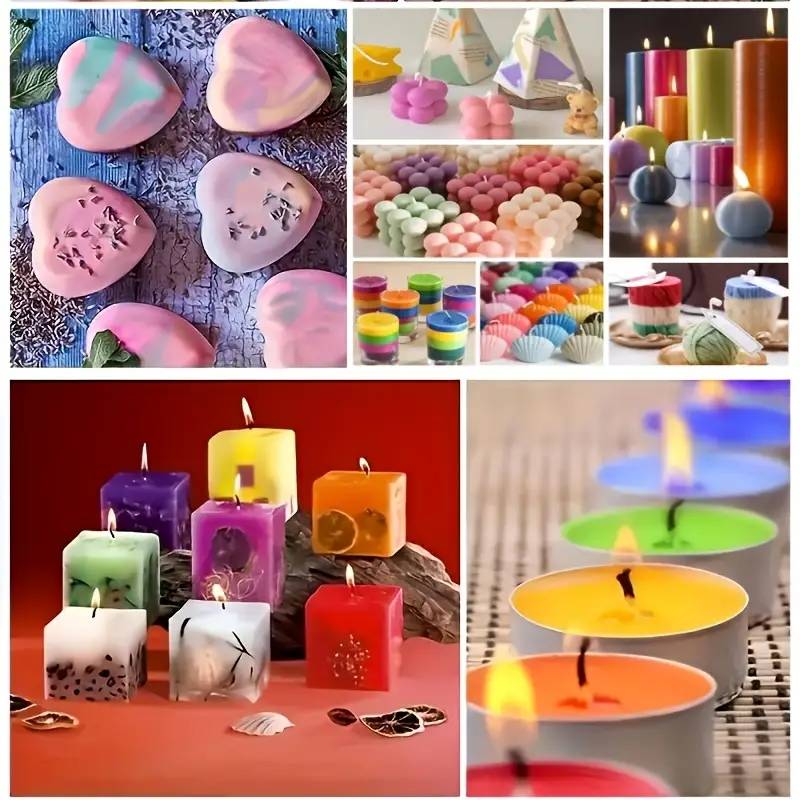 20-Color Soap Dye Set (10ml Each) – Vibrant, Non-Toxic Liquid